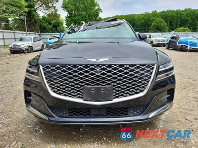 Piąte zdjęcie samochodu w środku: 2021 GENESIS GV80 3.5T ADVANCED+ VIN:KMUHCESC8MU066502 - miniatura