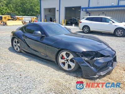 Czwarte zdjęcie samochodu z boku: 2021 TOYOTA GR SUPRA 3.0 PREMIUM VIN:WZ1DB0C09MW034398 - miniatura