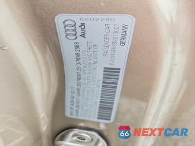 Zdjęcie 12 z 12 samochodu: 2010 AUDI A5 VIN:WAUVFAFH8BN013007 - miniatura