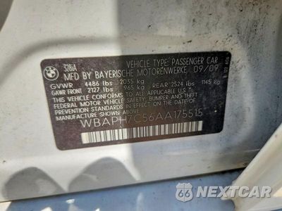 Zdjęcie 12 z 12 samochodu: 2010 BMW 328 I VIN:WBAPH7C56AA175515 - miniatura