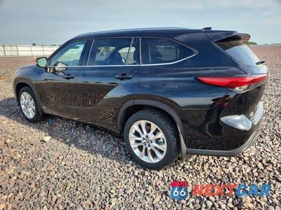 Drugie zdjęcie samochodu z przodu: 2023 TOYOTA HIGHLANDER HYBRID LIMITED VIN:5TDXBRCH9PS123950 - miniatura