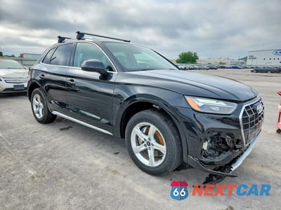 Czwarte zdjęcie samochodu z boku: 2023 AUDI Q5 PREMIUM 40 VIN:WA1ABAFY2P2048013 - miniatura