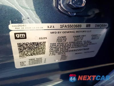 Zdjęcie 12 z 12 samochodu: 2025 GMC SIERRA K1500 DENALI VIN:1GTUUGED5SZ207508 - miniatura