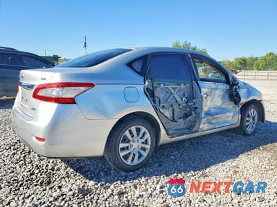 Trzecie zdjęcie samochodu z tyłu: 2013 NISSAN SENTRA SV VIN:1N4AB7AP9DN901577 - miniatura