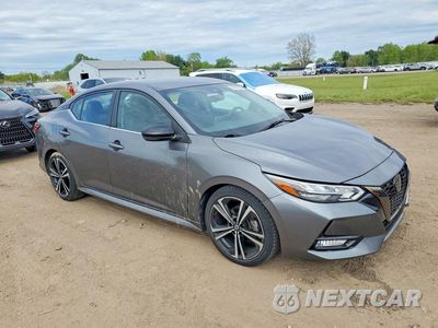 Czwarte zdjęcie samochodu z boku: 2020 NISSAN SENTRA SR VIN:3N1AB8DV2LY219879 - miniatura