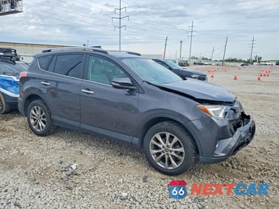 Czwarte zdjęcie samochodu z boku: 2017 TOYOTA RAV4 LIMITED VIN:2T3DFREV4HW576402 - miniatura