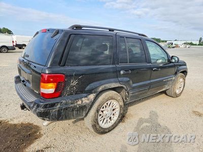 Trzecie zdjęcie samochodu z tyłu: 2002 JEEP GRAND CHEROKEE LIMITED VIN:1J8GW58N72C129163 - miniatura