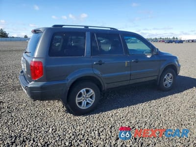 Trzecie zdjęcie samochodu z tyłu: 2005 HONDA PILOT EX VIN:2HKYF18455H552215 - miniatura