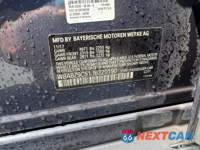 Zdjęcie 12 z 12 samochodu: 2018 BMW 330 XIGT VIN:WBA8Z9C51JB220190 - miniatura