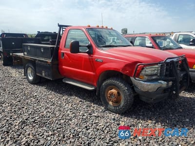 Czwarte zdjęcie samochodu z boku: 2003 FORD F350 SUPER DUTY VIN:1FDWF37L53EC99644 - miniatura