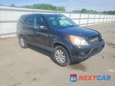 Czwarte zdjęcie samochodu z boku: 2005 HONDA CR-V SE VIN:JHLRD789X5C004766 - miniatura