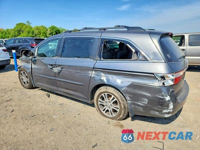 Drugie zdjęcie samochodu z przodu: 2013 HONDA ODYSSEY EXL VIN:5FNRL5H67DB041401 - miniatura