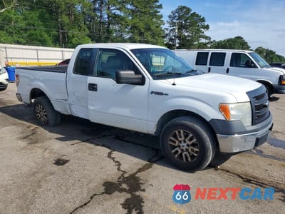 Czwarte zdjęcie samochodu z boku: 2013 FORD F150 SUPER CAB VIN:1FTFX1CF5DFA35079 - miniatura