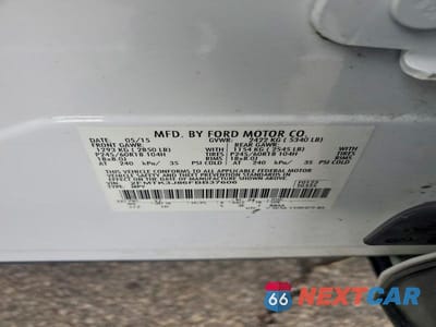 Zdjęcie 13 z 13 samochodu: 2015 FORD EDGE SEL VIN:2FMTK3J86FBB37606 - miniatura