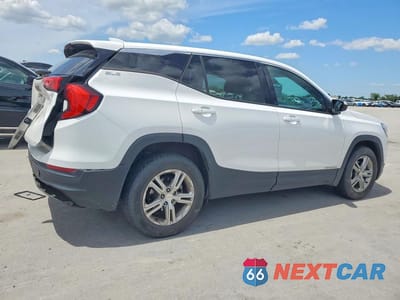 Trzecie zdjęcie samochodu z tyłu: 2018 GMC TERRAIN SLE VIN:3GKALMEV3JL336354 - miniatura