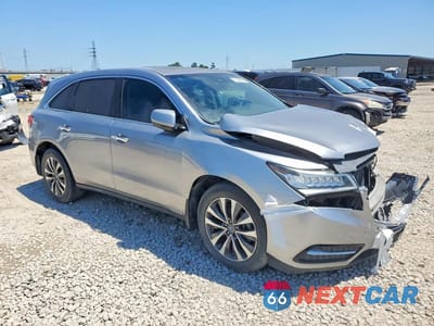 Czwarte zdjęcie samochodu z boku: 2016 ACURA MDX TECHNOLOGY VIN:5FRYD4H45GB032961 - miniatura