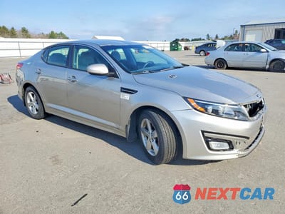 Czwarte zdjęcie samochodu z boku: 2015 KIA OPTIMA LX VIN:5XXGM4A72FG480054 - miniatura