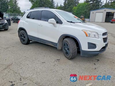 Czwarte zdjęcie samochodu z boku: 2016 CHEVROLET TRAX 1LT VIN:KL7CJPSB0GB587989 - miniatura