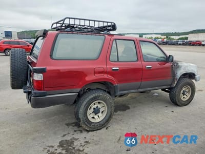 Trzecie zdjęcie samochodu z tyłu: 1991 TOYOTA 4RUNNER VN39 SR5 VIN:JT3VN39W5M0049978 - miniatura