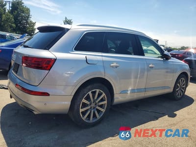 Trzecie zdjęcie samochodu z tyłu: 2019 AUDI Q7 PREMIUM PLUS VIN:WA1LAAF7XKD001053 - miniatura
