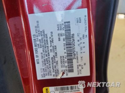 Zdjęcie 12 z 12 samochodu: 2016 FORD FUSION SE VIN:3FA6P0T97GR266986 - miniatura