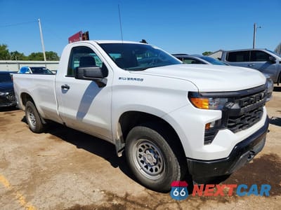 Czwarte zdjęcie samochodu z boku: 2024 CHEVROLET SILVERADO C1500 VIN:3GCNAAED6RG241364 - miniatura