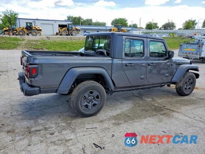 Trzecie zdjęcie samochodu z tyłu: 2023 JEEP GLADIATOR SPORT VIN:1C6HJTAG1PL546514 - miniatura
