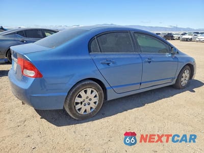Trzecie zdjęcie samochodu z tyłu: 2011 HONDA CIVIC VP VIN:2HGFA1F33BH505495 - miniatura