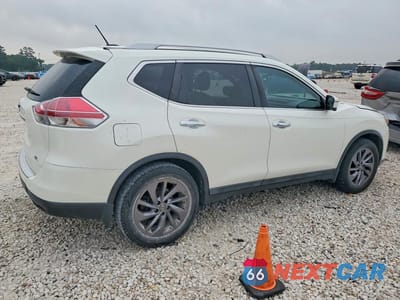 Trzecie zdjęcie samochodu z tyłu: 2016 NISSAN ROGUE SL VIN:5N1AT2MT6GC757579 - miniatura