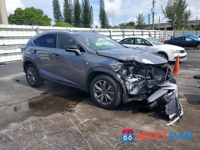 Czwarte zdjęcie samochodu z boku: 2021 LEXUS NX 300 F SPORT VIN:JTJSARBZ2M2181101 - miniatura