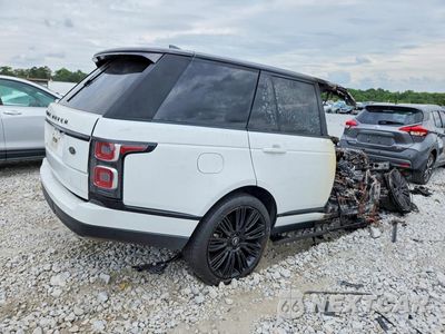 Trzecie zdjęcie samochodu z tyłu: 2018 LAND ROVER RANGE ROVER HSE VIN:SALGS2SV4JA393731 - miniatura