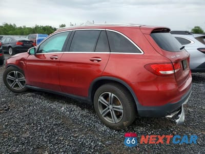 Drugie zdjęcie samochodu z przodu: 2017 MERCEDES-BENZ GLC 300 4MATIC VIN:WDC0G4KB4HF166185 - miniatura