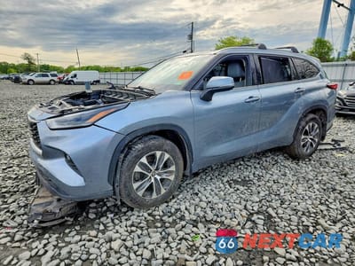 2021 TOYOTA HIGHLANDER XLE 5TDGZRBH7MS096465 - główne zdjęcie licytacji z USA - miniatura