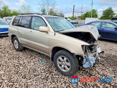 Czwarte zdjęcie samochodu z boku: 2007 TOYOTA HIGHLANDER BASE VIN:JTEDP21A270134031 - miniatura
