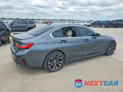 Trzecie zdjęcie samochodu z tyłu: 2020 BMW 330I VIN:3MW5R1J00L8B45563 - miniatura