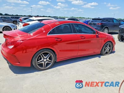 Trzecie zdjęcie samochodu z tyłu: 2015 MERCEDES-BENZ CLA 250 4MATIC VIN:WDDSJ4GBXFN269354 - miniatura