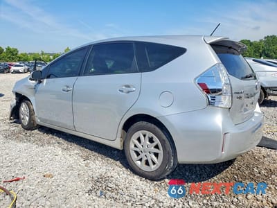 Drugie zdjęcie samochodu z przodu: 2014 TOYOTA PRIUS V THREE VIN:JTDZN3EU3EJ006446 - miniatura