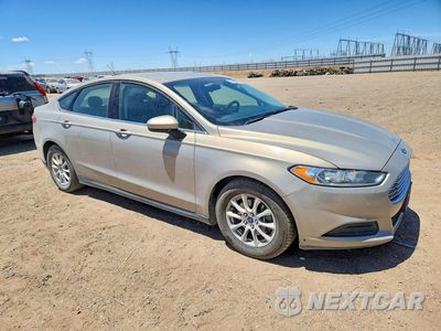 Czwarte zdjęcie samochodu z boku: 2015 FORD FUSION S VIN:3FA6P0G75FR213856 - miniatura