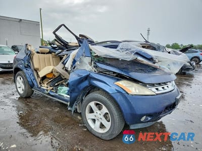 Czwarte zdjęcie samochodu z boku: 2003 NISSAN MURANO SL VIN:JN8AZ08W43W237468 - miniatura