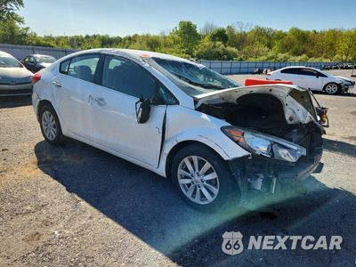 Czwarte zdjęcie samochodu z boku: 2014 KIA FORTE EX VIN:KNAFX4A87E5115557 - miniatura