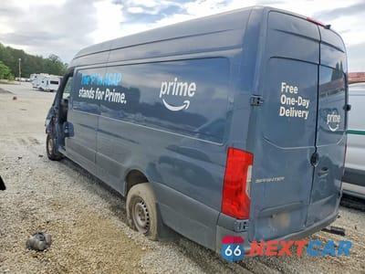 Drugie zdjęcie samochodu z przodu: 2019 MERCEDES BENZ SPRINTER 2500 DELIVERY VAN VIN:WD4PF1CDXKP138937 - miniatura