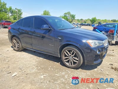 Czwarte zdjęcie samochodu z boku: 2018 BMW X4 XDRIVE28I VIN:5UXXW3C50J0Z60604 - miniatura