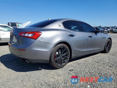 Trzecie zdjęcie samochodu z tyłu: 2015 MASERATI GHIBLI VIN:ZAM57XSA4F1162101 - miniatura
