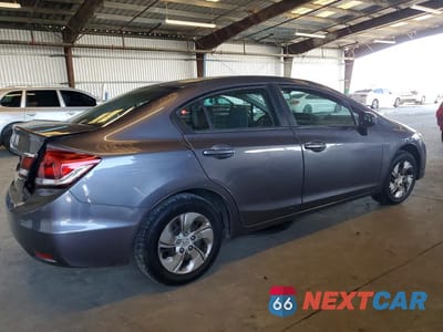 Trzecie zdjęcie samochodu z tyłu: 2015 HONDA CIVIC LX VIN:2HGFB2F56FH518140 - miniatura
