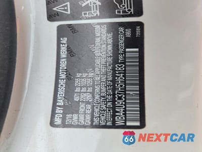 Zdjęcie 13 z 13 samochodu: 2017 BMW 430XI VIN:WBA4U9C37H5H64183 - miniatura