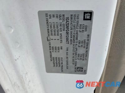 Zdjęcie 14 z 14 samochodu: 2017 CHEVROLET EXPRESS G3500 LS VIN:1GAZGNFG4H1244477 - miniatura