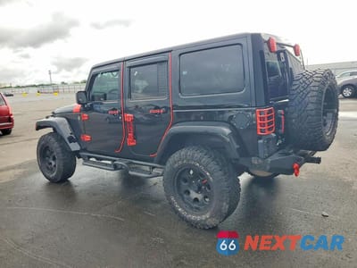 Drugie zdjęcie samochodu z przodu: 2015 JEEP WRANGLER UNLIMITED SAHARA VIN:1C4HJWEG5FL614235 - miniatura