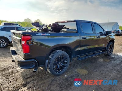 Trzecie zdjęcie samochodu z tyłu: 2020 CHEVROLET SILVERADO K1500 CUSTOM VIN:3GCPYBEHXLG103816 - miniatura
