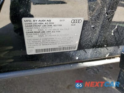 Zdjęcie 13 z 13 samochodu: 2017 AUDI Q3 PREMIUM VIN:WA1ECCFS3HR014791 - miniatura
