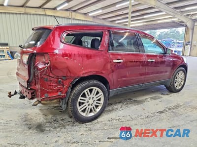 Trzecie zdjęcie samochodu z tyłu: 2015 CHEVROLET TRAVERSE LT VIN:1GNKRGKD5FJ110852 - miniatura